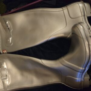 Women's Silver Winter & Rain Boots